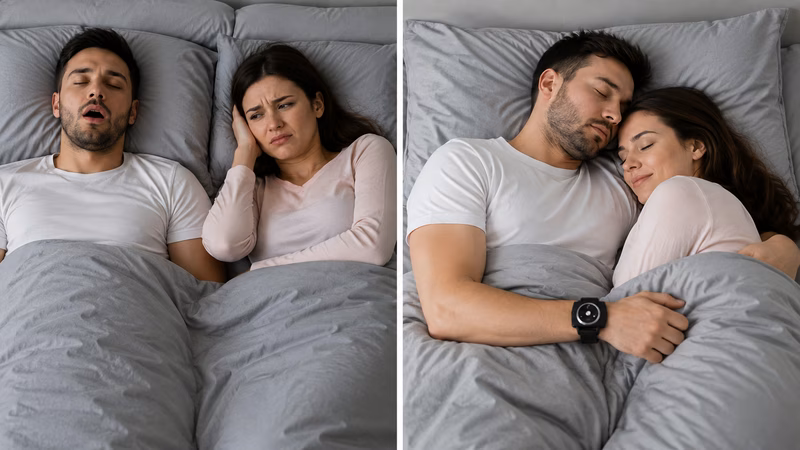 Sleep Connection Wristband in everyday use